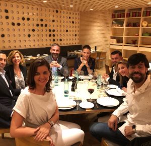 Cena de influencia de La Casa de la comunicacion